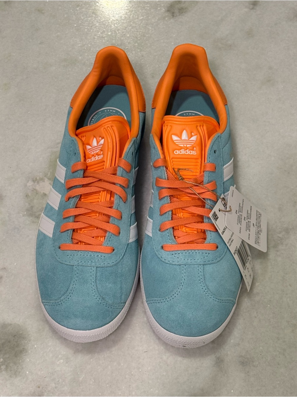 Limited Edition Miami FBC Adidas Gazelles